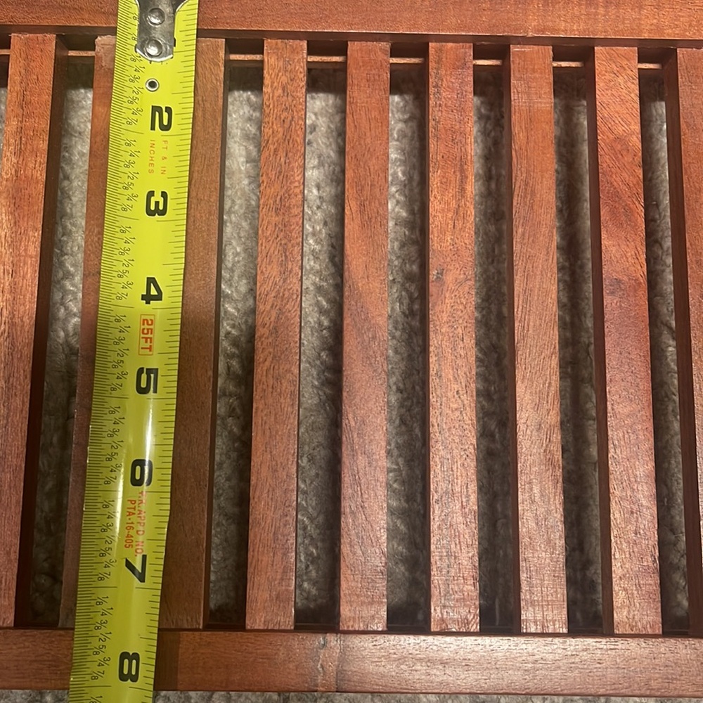Slatted Wood Bathtub Tray - Hearth & Hand™ with Magnolia - Picture 12 of 12